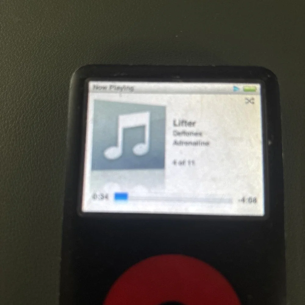Apple iPod Video 5th Gen U2 Special Edition 256GB SSD Modded Black Red